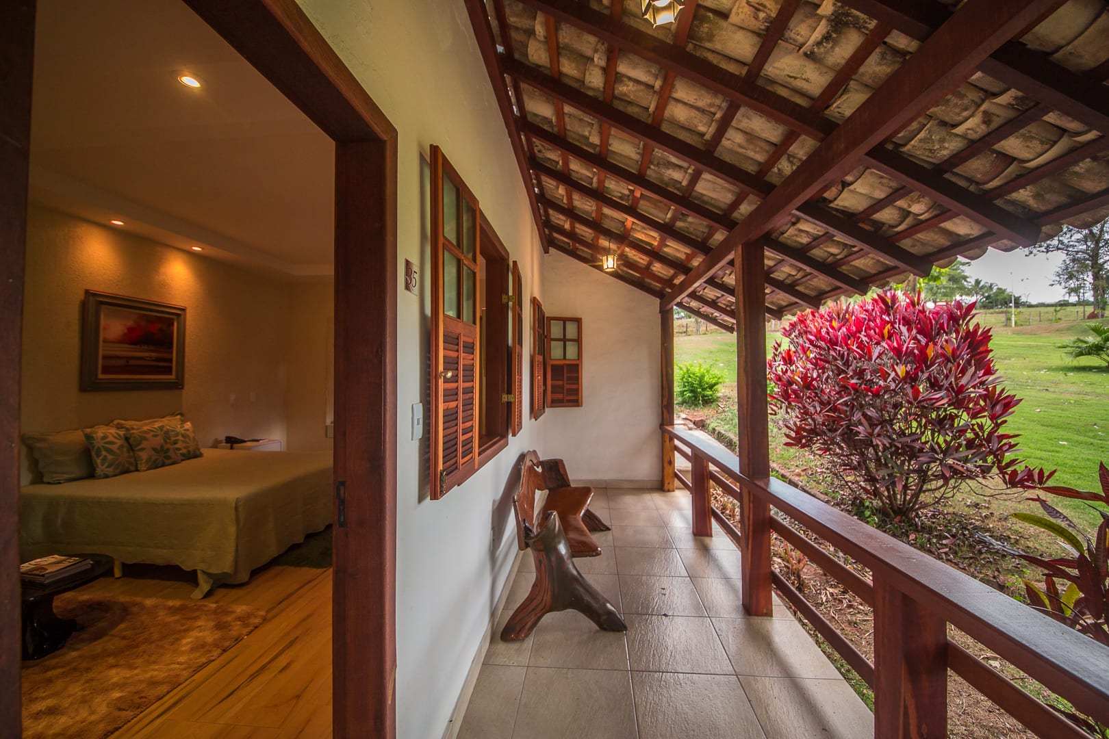 Acomodações do Hotel Fazenda